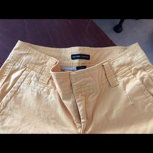 Yellow New York & Company slacks